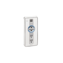 Herzbach LIVING SPA Farblicht Fernbedienung für LED-Regenbrausen Weiß