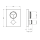 Herzbach LIVING PUSH Thermostat-Farbset 3 Verbraucher eckig rund Chrom