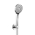 Herzbach LIVING SPA Wannenset Halter 70 rund Handbrause 100mm Multi 1250mm Chrom