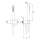 Herzbach LIVING SPA Wannenset ABG Halter 70 rund Stabhandbrause 1250mm Chrom