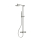 Herzbach LIVING SPA Duschsäule RB 200mm rund Stabhandbrause Edelstahl