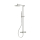 Herzbach LIVING SPA Duschsäule RB 250mm rund Stabhandbrause Edelstahl