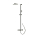 Herzbach LIVING SPA Duschsäule RB 250mm rund Multihandbrause Edelstahl