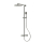 Herzbach LIVING SPA Duschsäule RB 300mm rund Multihandbrause Edelstahl