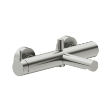 Herzbach DESIGN iX Wannenbatterie Aufputz Edelstahl