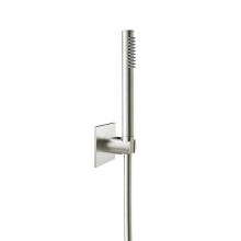Herzbach LIVING SPA Wannenset Halter 70 eckig Stabhandbrause 1600mm Edelstahl