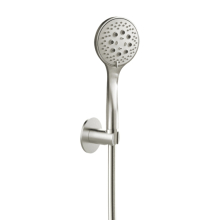 Herzbach LIVING SPA Wannenset Halter 70 rund Handbrause 100mm Multi 1250mm Edelstahl
