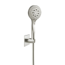 Herzbach LIVING SPA Wannenset Halter 70 eckig Handbrause...
