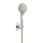Herzbach LIVING SPA Wannenset Halter 70 eckig Handbrause 100mm Multi 1600mm Edelstahl
