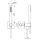 Herzbach LIVING SPA Wannenset ABG Halter 70 eckig Stabhandbrause 1250mm Edelstahl
