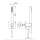Herzbach LIVING SPA Wannenset ABG Halter 70 eckig Stabhandbrause 1600mm Edelstahl