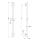 Herzbach LIVING SPA Wandstange 70 eckig 900mm Edelstahl