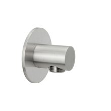 Herzbach LIVING SPA Anschlussbogen 70 rund Edelstahl