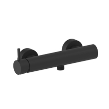 Herzbach DEEP BLACK Brausebatterie Aufputz Schwarz matt