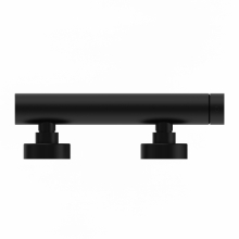 Herzbach DEEP BLACK Brausebatterie Aufputz Schwarz matt