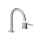 Herzbach DEEP iX Zweiloch-Armatur 140mm mit PUSH-Ablauf Edelstahl