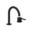 Herzbach DEEP BLACK Zweiloch-Armatur 140mm mit...