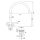 Herzbach DEEP Zweiloch-Armatur 220mm mit PUSH-Ablauf Chrom