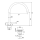Herzbach DEEP iX Zweiloch-Armatur 220mm mit PUSH-Ablauf Edelstahl