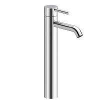 Herzbach DEEP Waschtisch-Einlochbatterie XL-Size 130mm ohne Ablauf Chrom