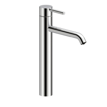 Herzbach DEEP Waschtisch-Einlochbatterie XL-Size 170mm Niederdruck ohne Ablauf Chrom