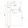 Herzbach DEEP Waschtisch-Einlochbatterie XL-Size 170mm Niederdruck ohne Ablauf Chrom