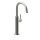 Herzbach DEEP iX Waschtisch-Einlochbatterie Slim L-Size Griff seitlich mit PUSH-Ablauf Edelstahl