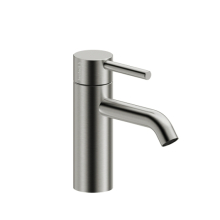 Herzbach DEEP iX Waschtisch-Einlochbatterie S-Size 115mm mit PUSH-Ablauf Edelstahl