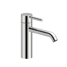 Herzbach DEEP Waschtisch-Einlochbatterie M-Size 150mm mit PUSH-Ablauf Chrom