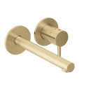 Herzbach DESIGN iX PVD Waschtisch-Wandbatterie Farbset...