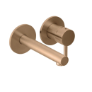 Herzbach DESIGN iX PVD Waschtisch-Wandbatterie Farbset...