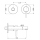 Herzbach DESIGN iX PVD Waschtisch-Wandbatterie Farbset 160mm Black Steel