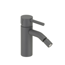 Herzbach DEEP GREY Bidet-Einlochbatterie ohne Ablauf Grau matt