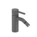 Herzbach DEEP GREY Bidet-Einlochbatterie ohne Ablauf Grau...