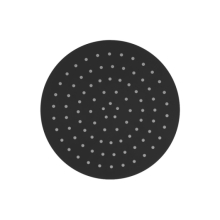 Herzbach LIVING SPA Slim-Regenbrause Ø250mm Schwarz matt