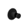 Herzbach LIVING SPA Konuswandhalter 70 rund Schwarz matt