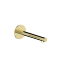 Herzbach SIRO PVD GOLD Wandauslauf 210mm rund gerade Gold