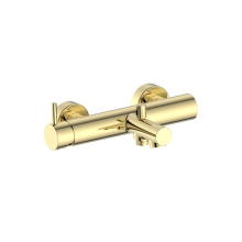 Herzbach SIRO PVD GOLD Wannenbatterie Aufputz Gold