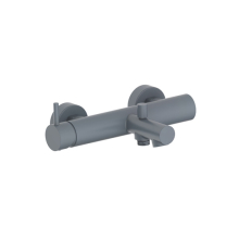 Herzbach SIRO GREY Wannenbatterie Aufputz Grau matt