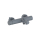 Herzbach SIRO GREY Wannenbatterie Aufputz Grau matt