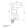 Herzbach SIRO GREY WT-Einlochbatterie L-Size Griff seitl. ohne Ablauf Grau matt