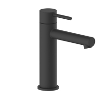 Herzbach SIRO BLACK WT-Einlochbatterie L-Size ohne Ablauf Schwarz matt