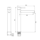 Herzbach SIRO WT-Einlochbatterie XL-Size Schaft ohne...