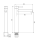 Herzbach SIRO GREY WT-Einlochbatterie XL-Size Schaft ohne Ablauf Grau matt