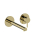 Herzbach SIRO PVD GOLD Waschtisch-Wandbatterie Farbset 210mm Gold
