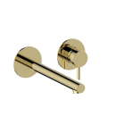 Herzbach SIRO PVD GOLD Waschtisch-Wandbatterie Farbset...