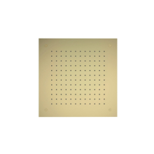 Herzbach LIVING SPA Deckeneinbau-Regenbrause 380x380mm PVD Gold