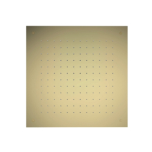 Herzbach LIVING SPA Deckeneinbau-Regenbrause 500x500mm PVD Gold