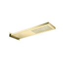 Herzbach LIVING SPA Wand-Regenbrause 537x165mm PVD Gold