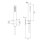 Herzbach LIVING SPA Wannenset Halter 70 rund Stabhandbrause 1500mm PVD Gold